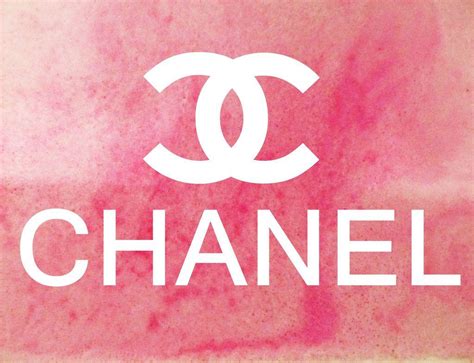 light pink chanel desktop|pink Chanel logo.